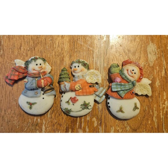 Christmas 3 Piece Bundle Snowman Magnets - Picture 2 of 3